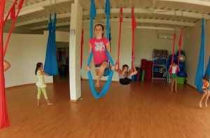 aerial yoga for kids