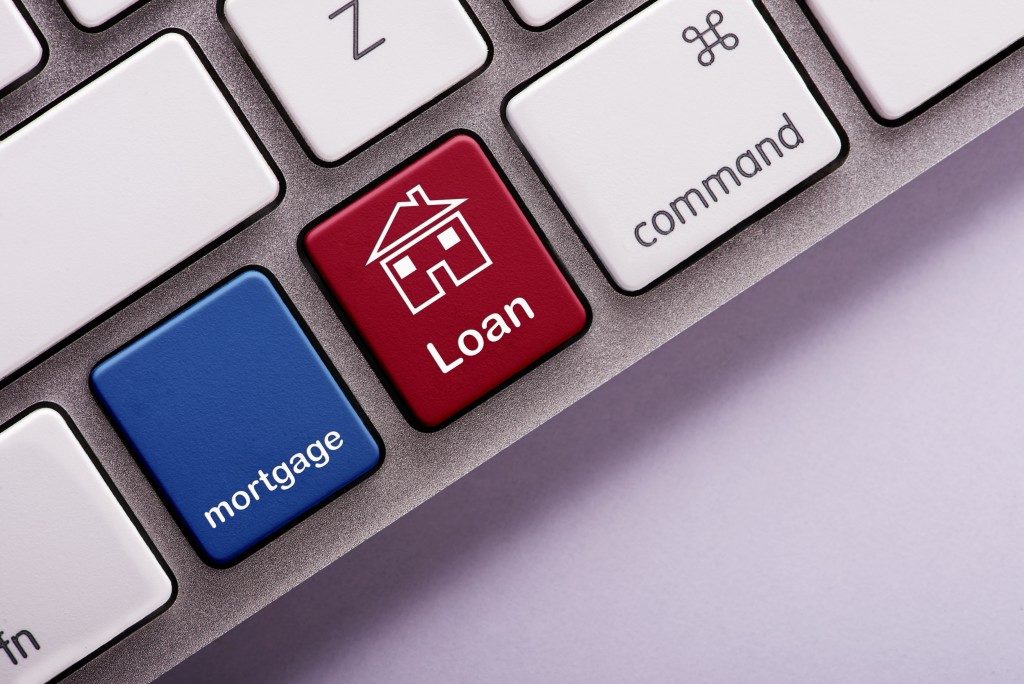 Loan and mortgage on the key